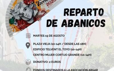 06/08/2025 ABANICOS DE LA FERIA DE ALMERÍA