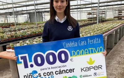 8/03/2021 – CANDELA CARA PERALTA – ALUMNA DEL SEK ALBORÁN, SOLIDARIA CON ARGAR