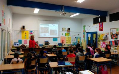 8/04/2019 – CONCIENCIACIÓN SOBRE EL CÁNCER INFANTIL – VISITA AL «C.E.I.P. PONIENTE» (EL SOLANILLO-ROQUETAS DE MAR)