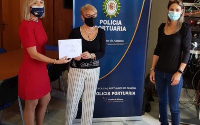 28/10/2020 – LA POLICÍA PORTUARIA DE ALMERÍA, COLABORA CON ARGAR